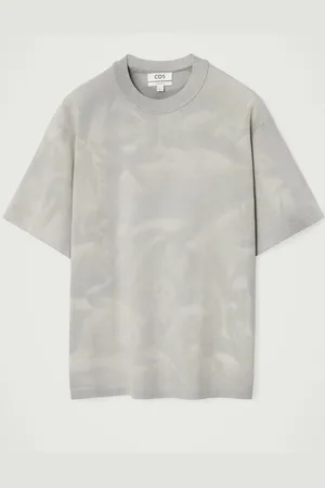 COS Camiseta Oversize Algodón Lavada Al Ácido