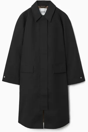 COS Abrigo Tipo Car Coat Con Bloques De Color