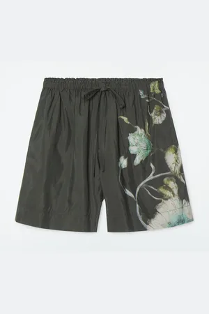 COS Pantalón Corto Floral Con Cordón