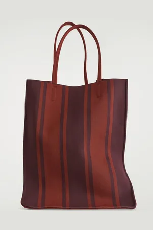 COS Bolso Tote De Punto A Rayas