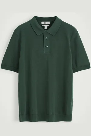 COS Polo De Seda Ajustado De Punto