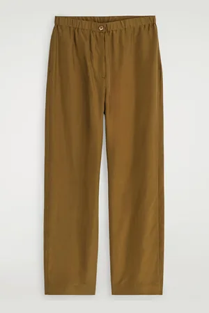COS Pantalones De Seda Relaxed Fit