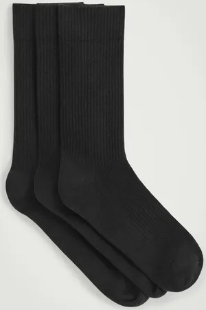 COS Pack De 3 Calcetines Deportivos De Canalé
