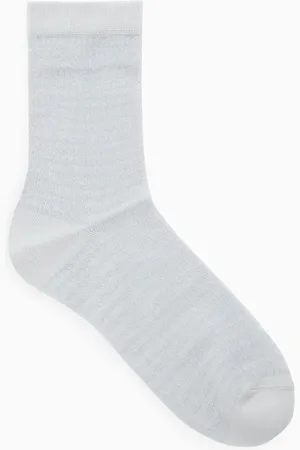 COS Calcetines De Canalé A Rayas
