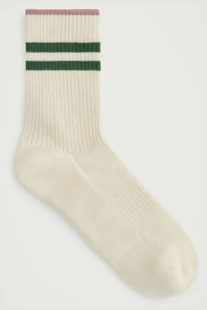 COS Calcetines Deportivos De Rayas