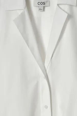 COS Vestido Camisero De Manga Corta Con Cinturón