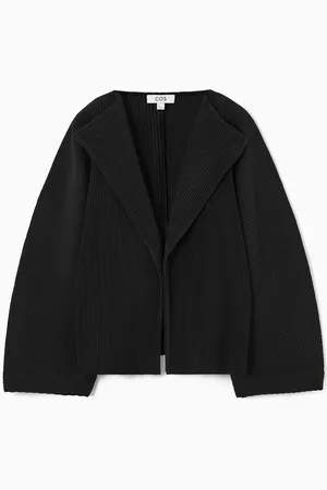 COS Chaqueta Plisada De Solapa Abierta