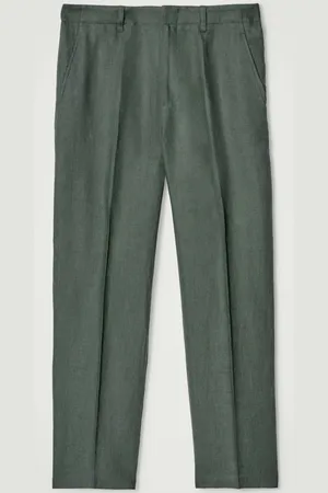COS Pantalón Tapered-Fit De Lino