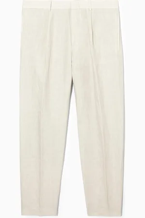 COS Straightleg Linen Trousers in