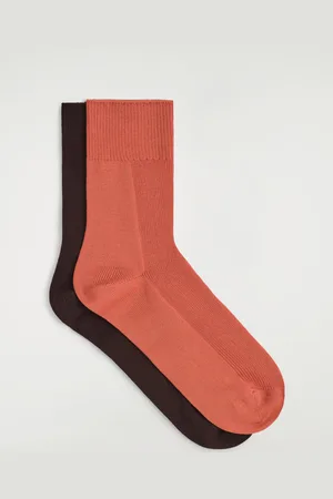 COS Pack De 2 Calcetines De Punto De Canalé