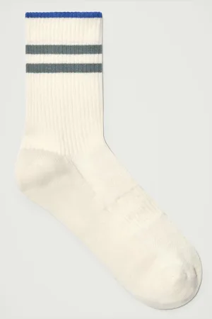 COS Calcetines Deportivos De Rayas