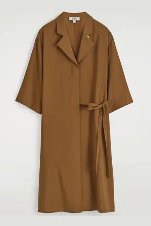 COS Vestido Camisero Con Cinturón Lateral