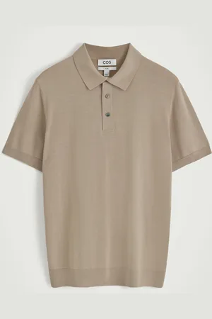 COS Polo De Seda Ajustado De Punto