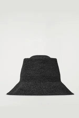COS Gorro Pescador De Paja Trenzada