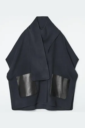 COS Capa Pañuelo De Lana De Doble Faz