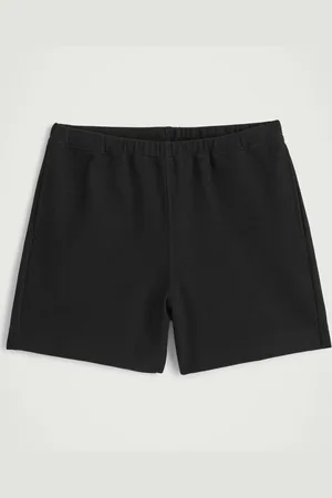 COS Pantalón Corto De Algodón Con Textura