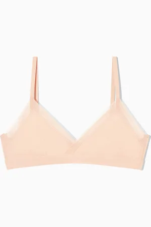 COS Meshtrimmed Softcup Triangle Bra