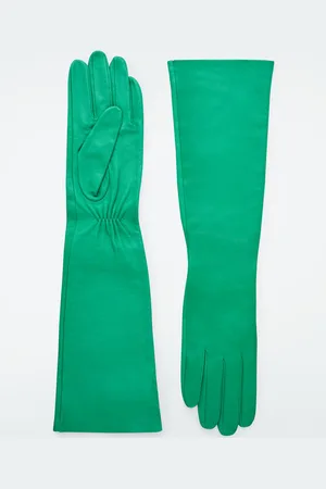 COS Guantes De Piel Largos