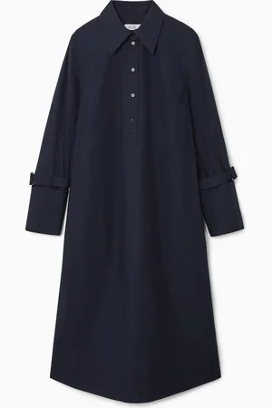 COS Vestido Camisero Con Puño Con Hebilla