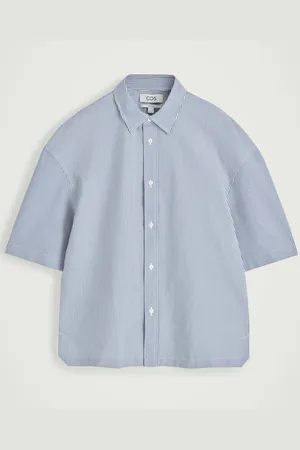 COS Camisa De Manga Corta De Algodón