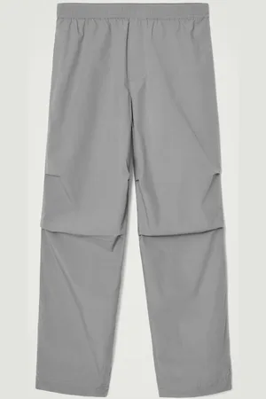 COS Pantalones Anchos De Algodón Elásti
