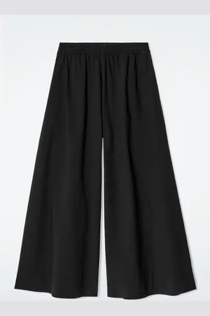 COS Culottes De Algodón Con Textura