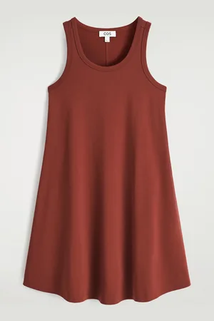 COS Cottonjersey Mini Swing Dress