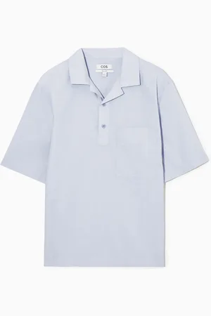 COS Camisa Algodón Media Tapeta Relaxed Fit