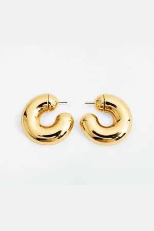 COS Pendientes De Aro Gruesos Oversize