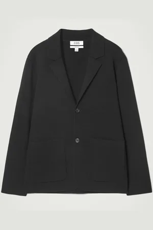 COS Blazer De Punto De Lana Merino Regular Fit