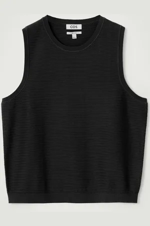 COS Camiseta De Tirantes De Punto Con Textura
