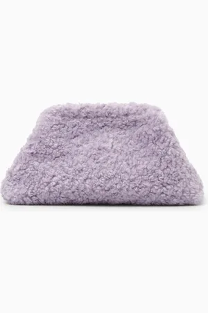COS Clutch Estructurado Oversize De Borreguito