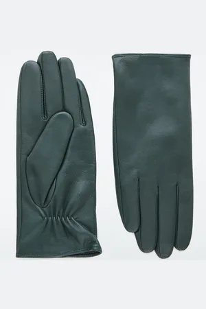 COS Guantes De Piel Con Forro De Cashmere