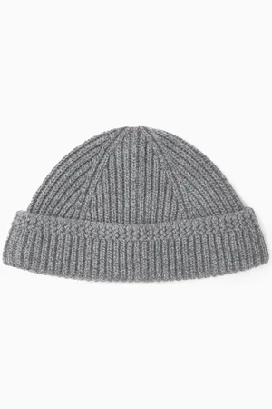 COS Gorro Beanie Corto De Lana Merino