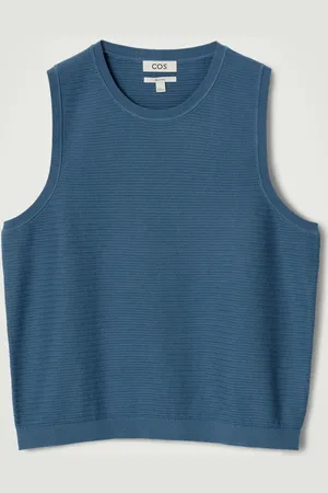 COS Camiseta De Tirantes De Punto Con Textura