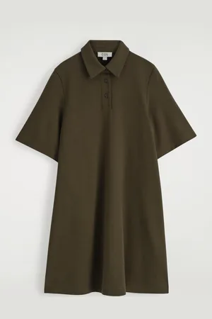 COS Jersey Polo Mini Dress