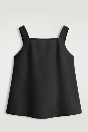 COS Top De Lino Con Lazada in