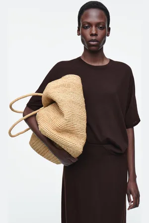 COS Bolso Tote Oversize Tejido A Mano