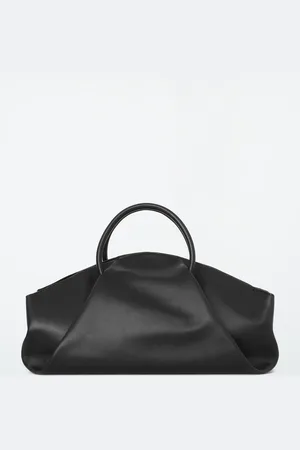 COS Bolso Tote Fold Oversize De Piel