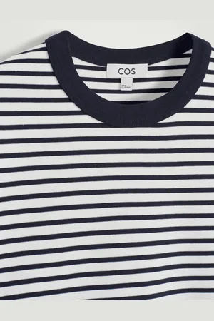 COS Camiseta De Algodón Con Cuello Redondo