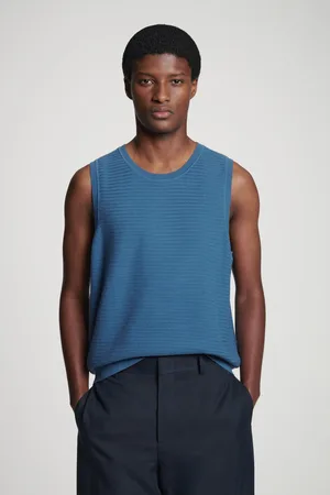 COS Camiseta De Tirantes De Punto Con Textura