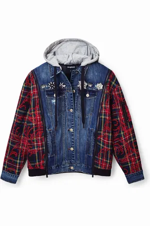 Desigual Chaqueta vaquera híbrida - - L