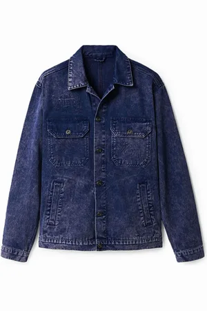Desigual Chaqueta vaquera lavado desgastado - - L