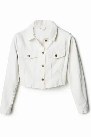 Desigual Chaqueta vaquera cropped - - L