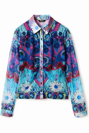 Desigual Camisa slim corta M. Christian Lacroix - - S