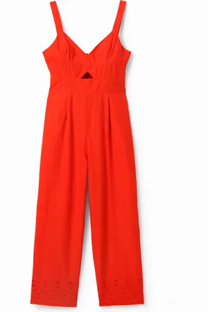 Desigual Mono largo tirantes bordado - - XL