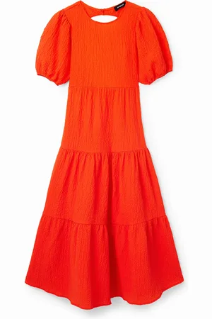 Desigual Vestido midi escote espalda - - L