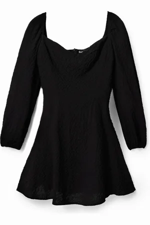 Desigual Vestido corto slim evasé - - L