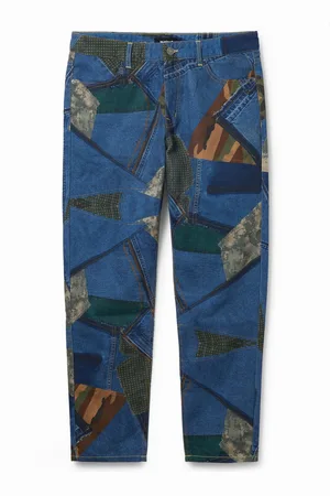 Desigual Vaqueros Relaxed patch - - 28