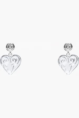 Desigual Pendientes cristal morado Zalio - - U